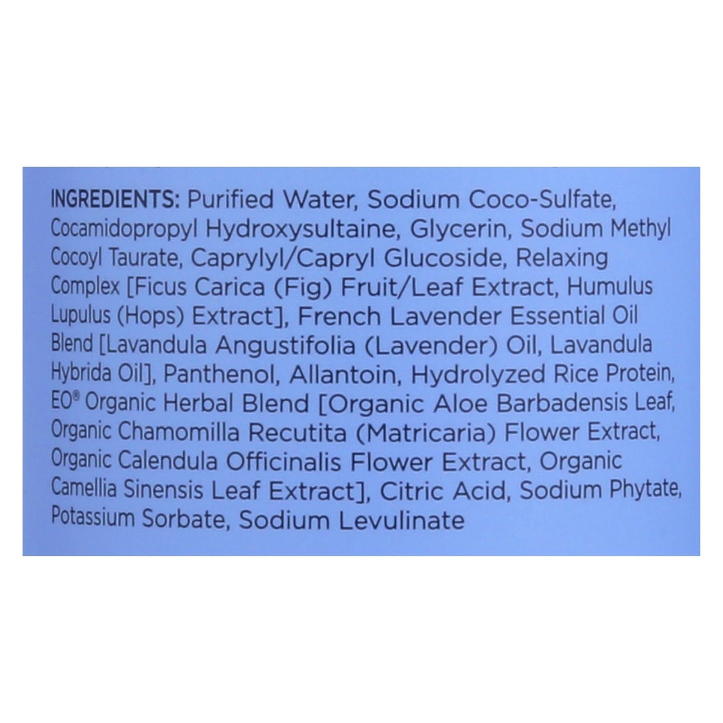 Eo Products Serenity French Lavender Bubble Bath with Aloe - 12 Fl Oz