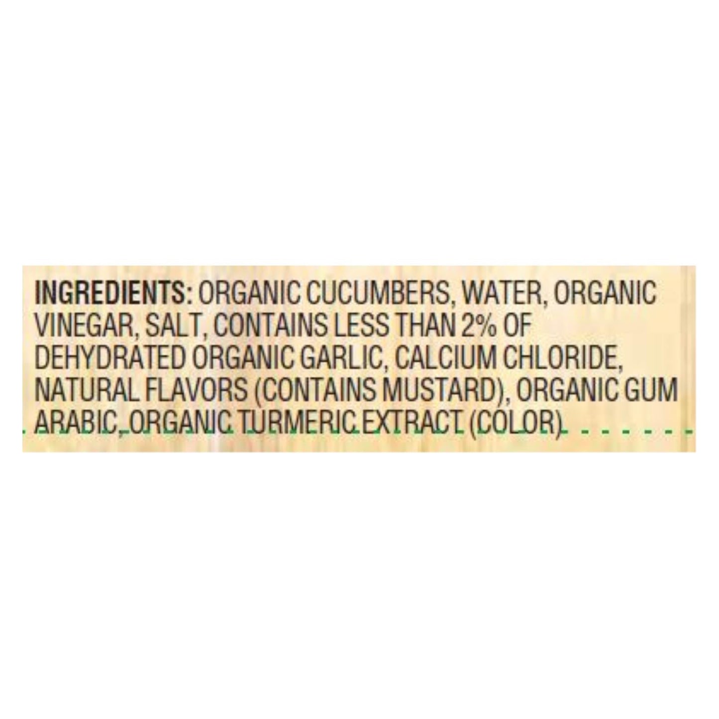 Woodstock Organic Dill Pickle Slices, 6 Pack - 24 oz.