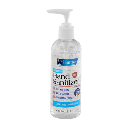 Pro Sanitize 70% Alcohol Hand Sanitizer, 8 Fl Oz (Case of 24)