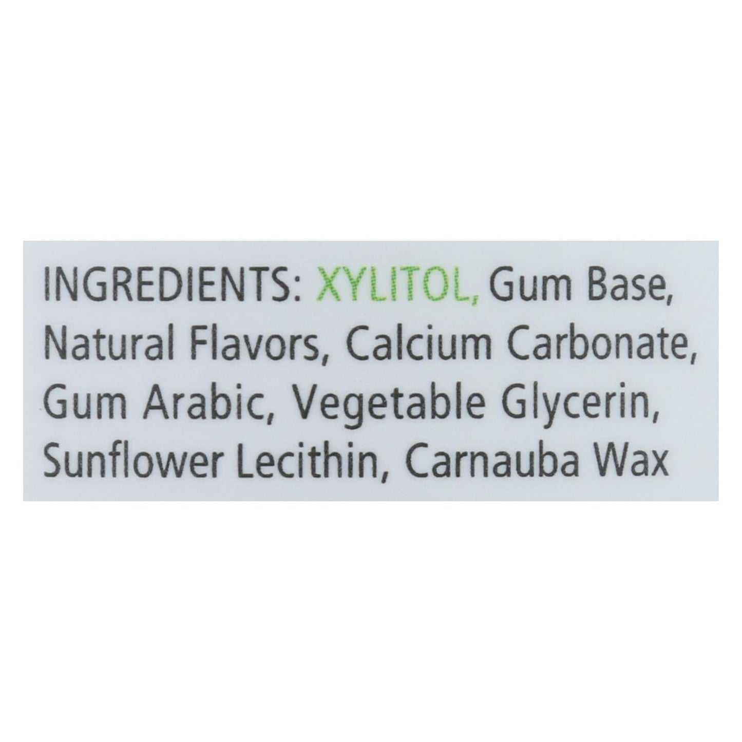 Spry Xylitol Spearmint Chewing Gum, 100 Piece