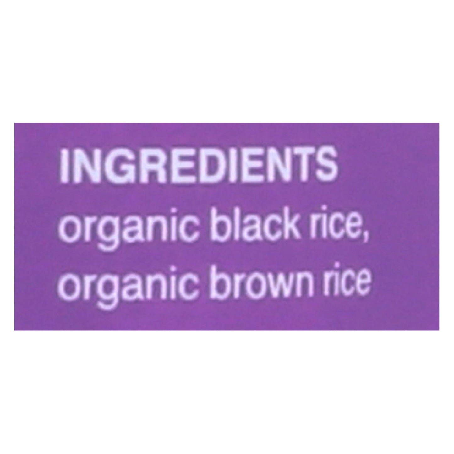Lotus Foods Organic Forbidden Thai Jasmine Rice, Gluten-Free, Non-GMO, Kosher (Pack of 8 - 8 Oz.)