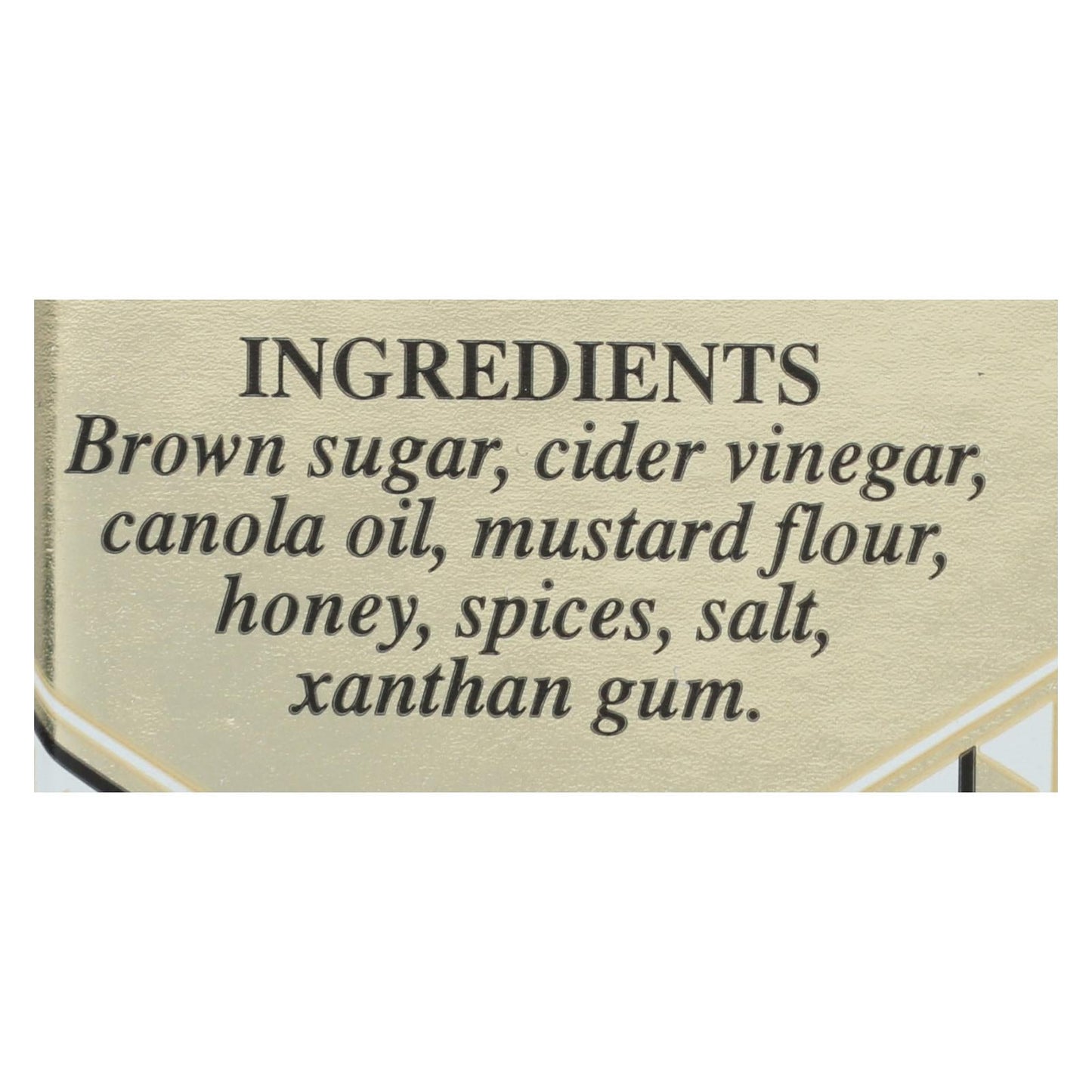 Honeycup Uniquely Sharp Mustard, 8 oz, Pack of 6