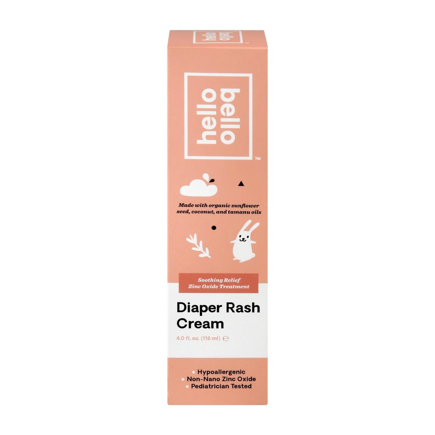 Hello Bello Diaper Rash Cream, 4 oz