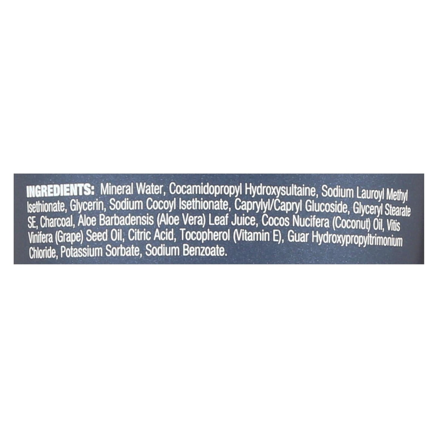 Mineral Fusion Charcoal Gel Cleanser for Impurities & Oil Control - 7 Fl Oz