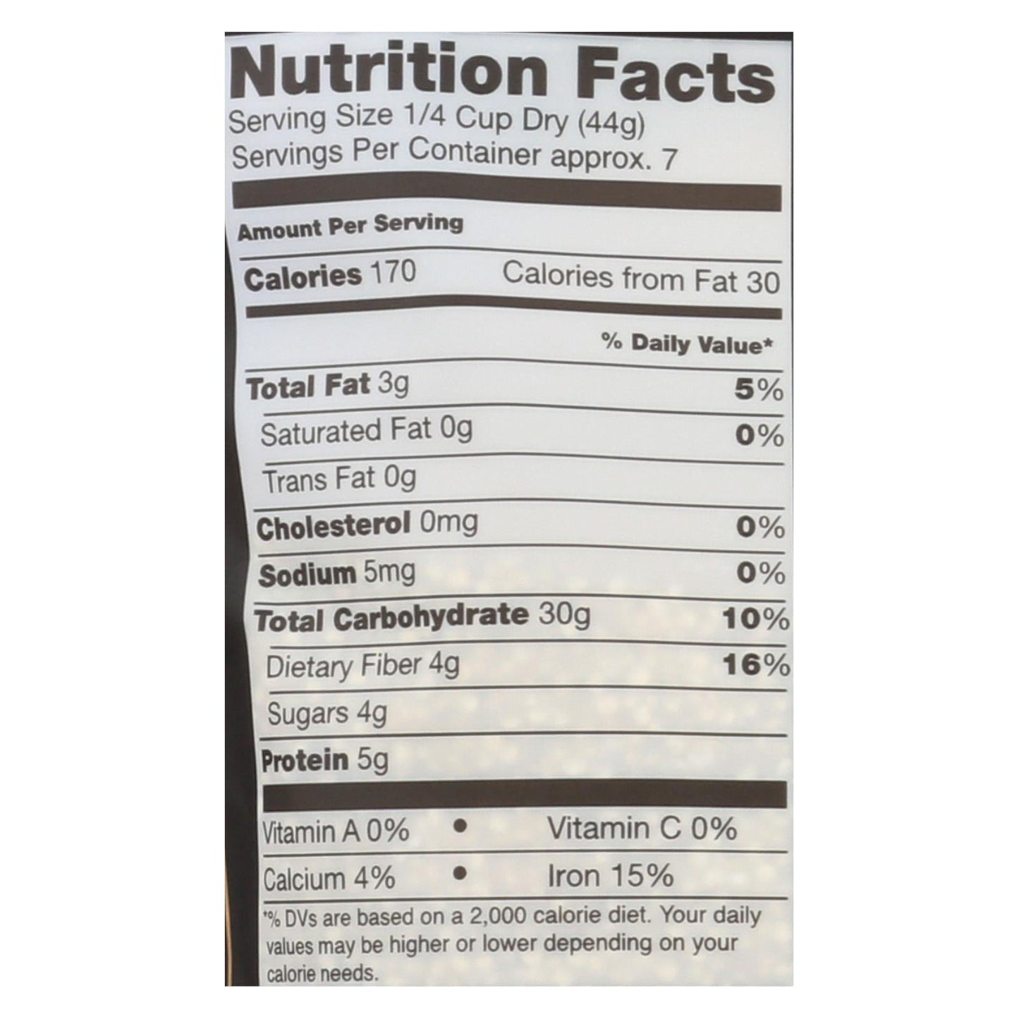 Truroots Organic Trio Quinoa Accents Sprouted Quinoa, 6-Pack of 12 Oz Bags