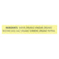 Organic Ville Yellow Mustard 12 Oz. Pack of 12