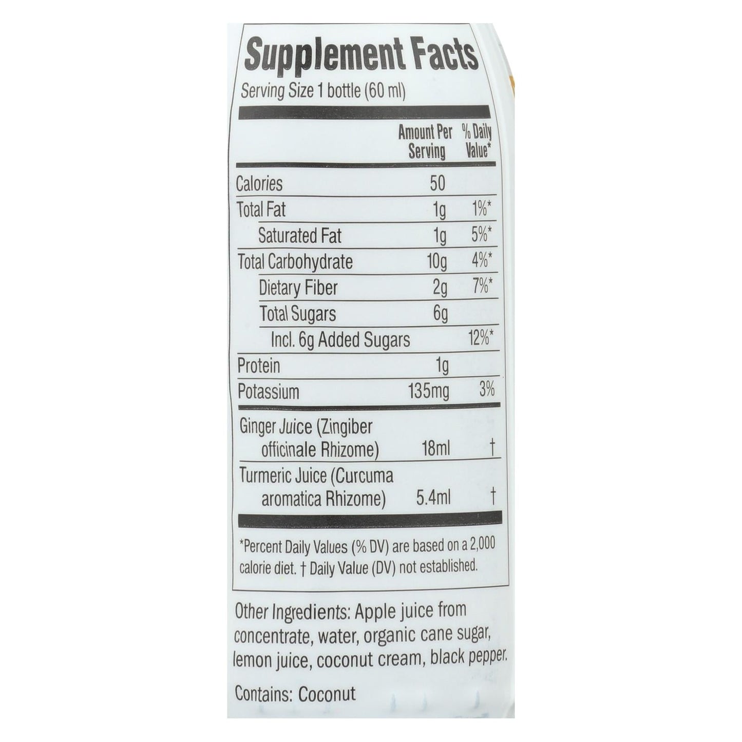 The Ginger People Ginger Shot Rescue Turmeric, 12 Pack, 2 Fz