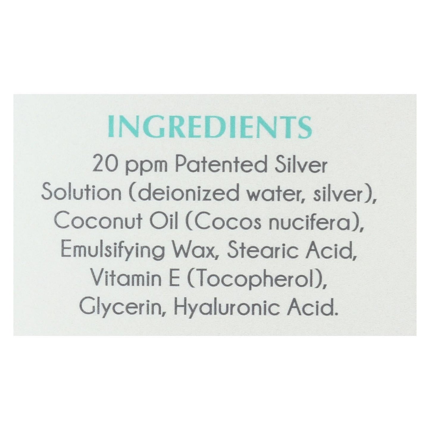 Silver Biotics Skin Cream - 3.4 Oz Tube
