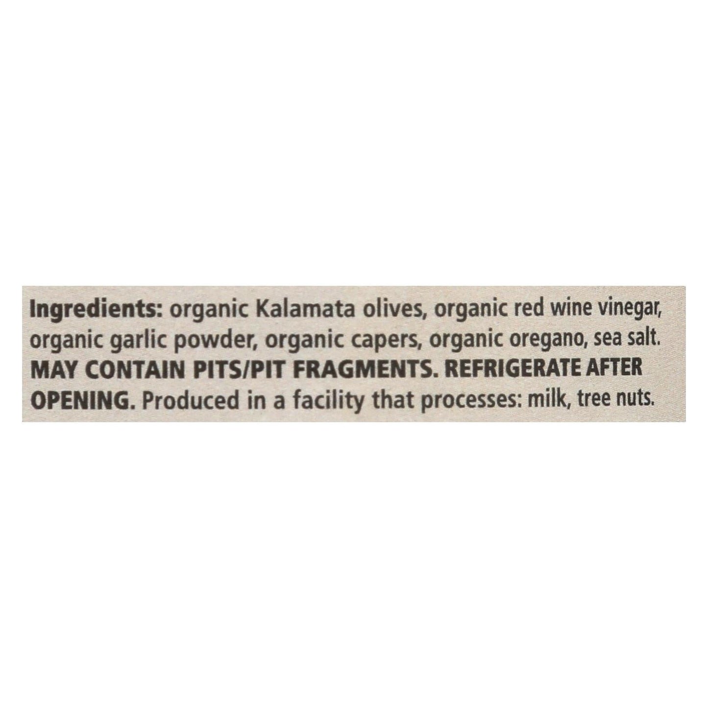 Divina Organic Premium Kalamata Olive Spread | 6x8.5 Oz. | Gluten-Free