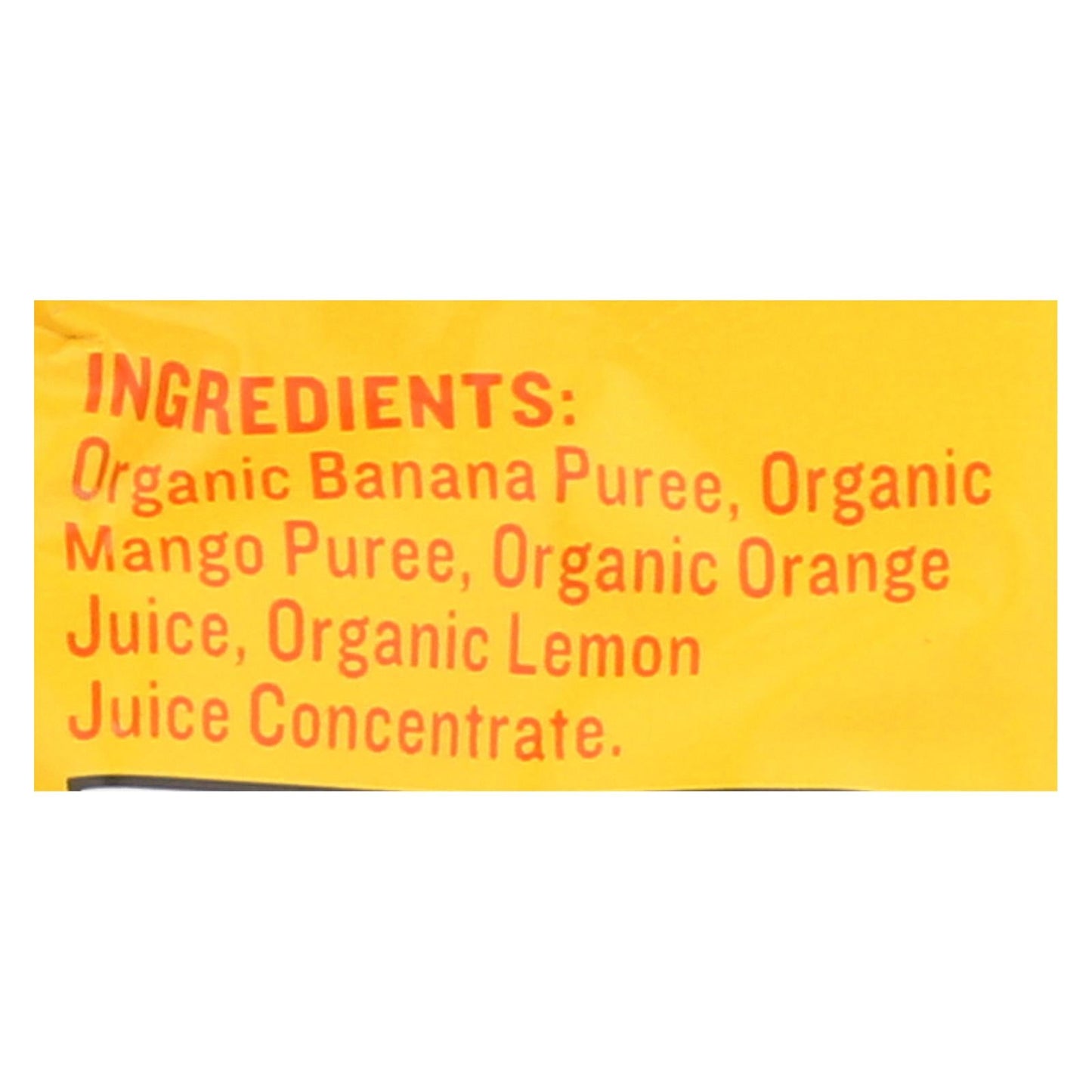 Peter Rabbit Organics Fruit Snacks Banana, Mango, Orange 10-Pack (4 Oz. Each)
