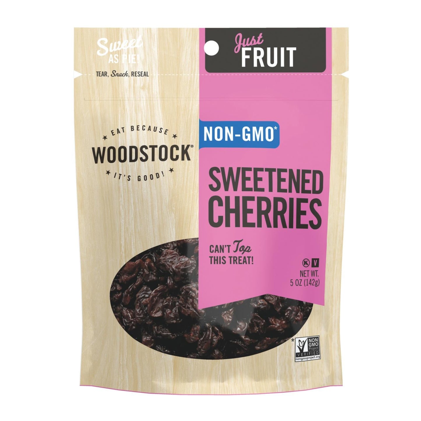 Woodstock Sweetened Cherries, 5 oz (Pack of 8)