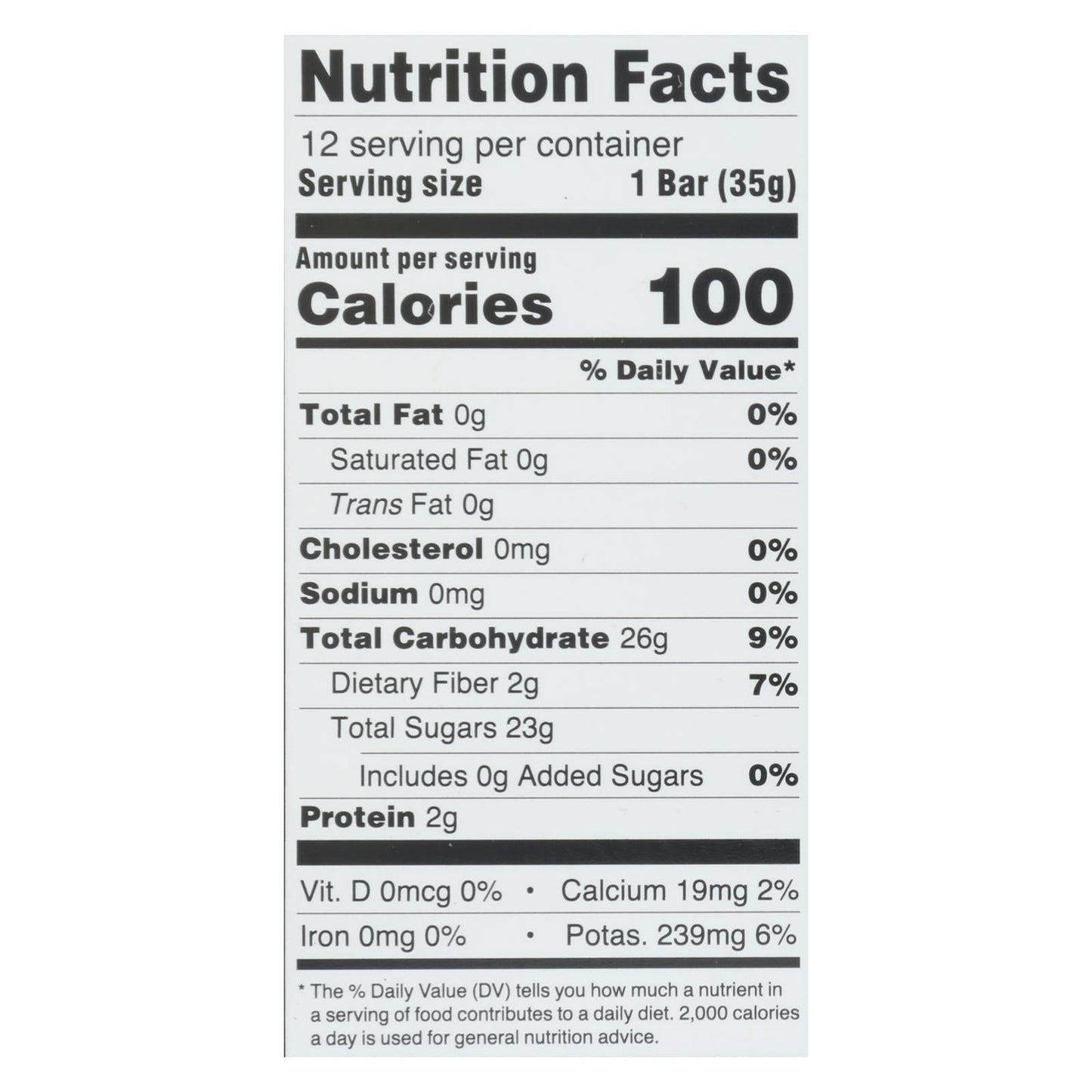 That's It - Probiotic Fruit Bar, Mango Flavor - 1.2 Oz - Case of 12