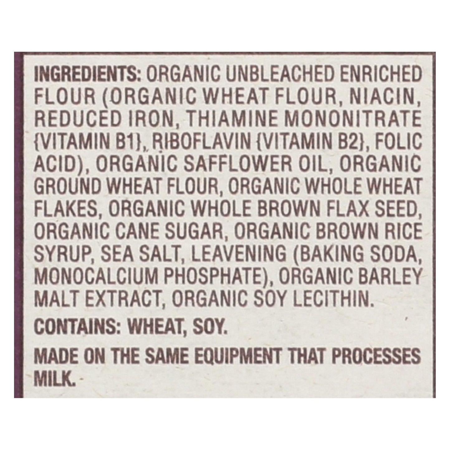 Back to Nature Organic Stoneground Wheat Crackers, 6 Oz. (Pack of 6)