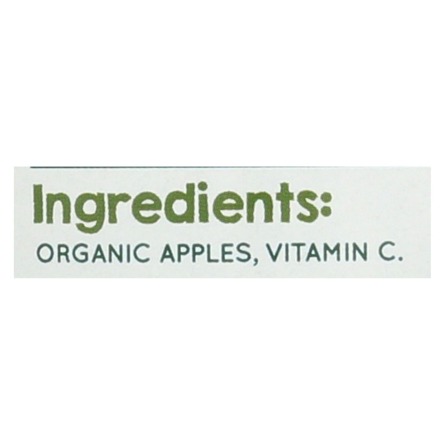 Unsweetened Vermont Village Organic Applesauce - Pack of 6 - 24 Oz.