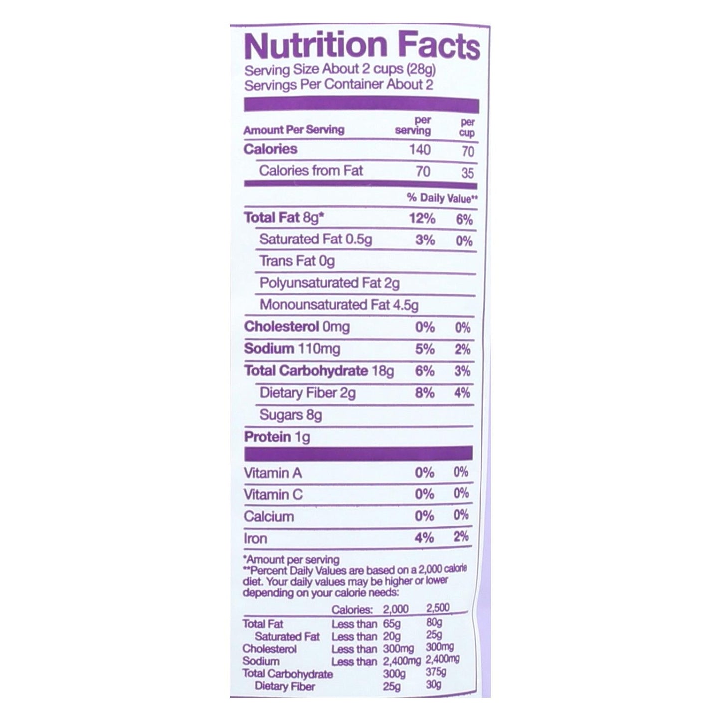 Boom Chicka Pop Sweet And Salty Kettle Corn by Angie's - Pack of 12 - 2.25 oz.