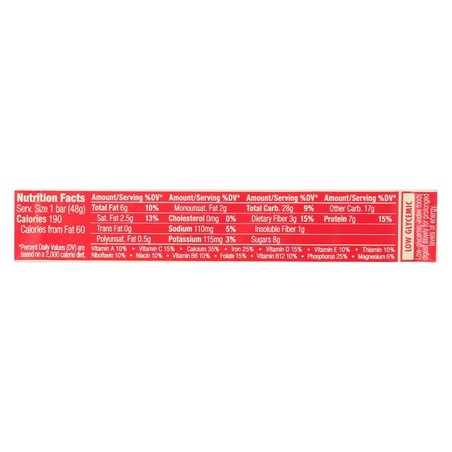 Luna Organic Chocolate Peppermint Bars, 1.69 Oz. (Pack of 15)