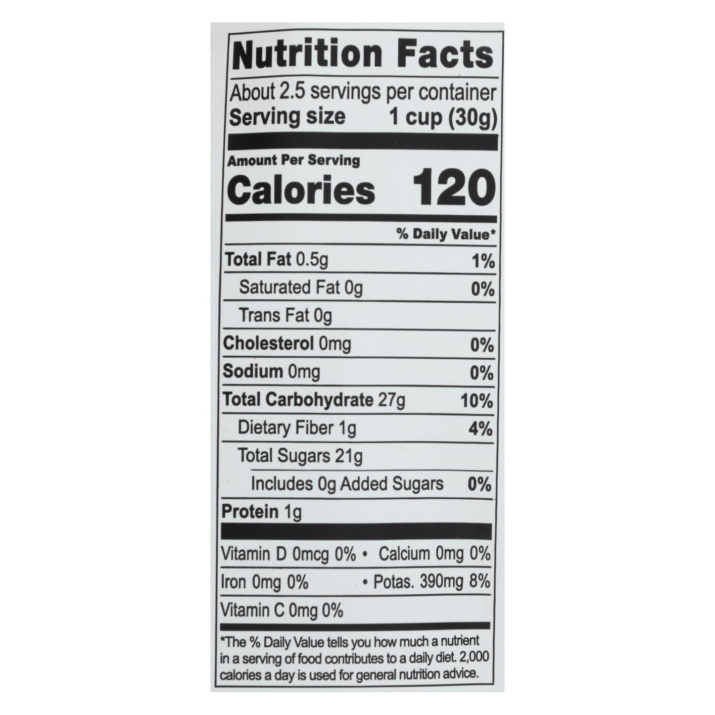 Natierra Organic Freeze-Dried Raw Banana, 2.5 Oz (Pack of 12)