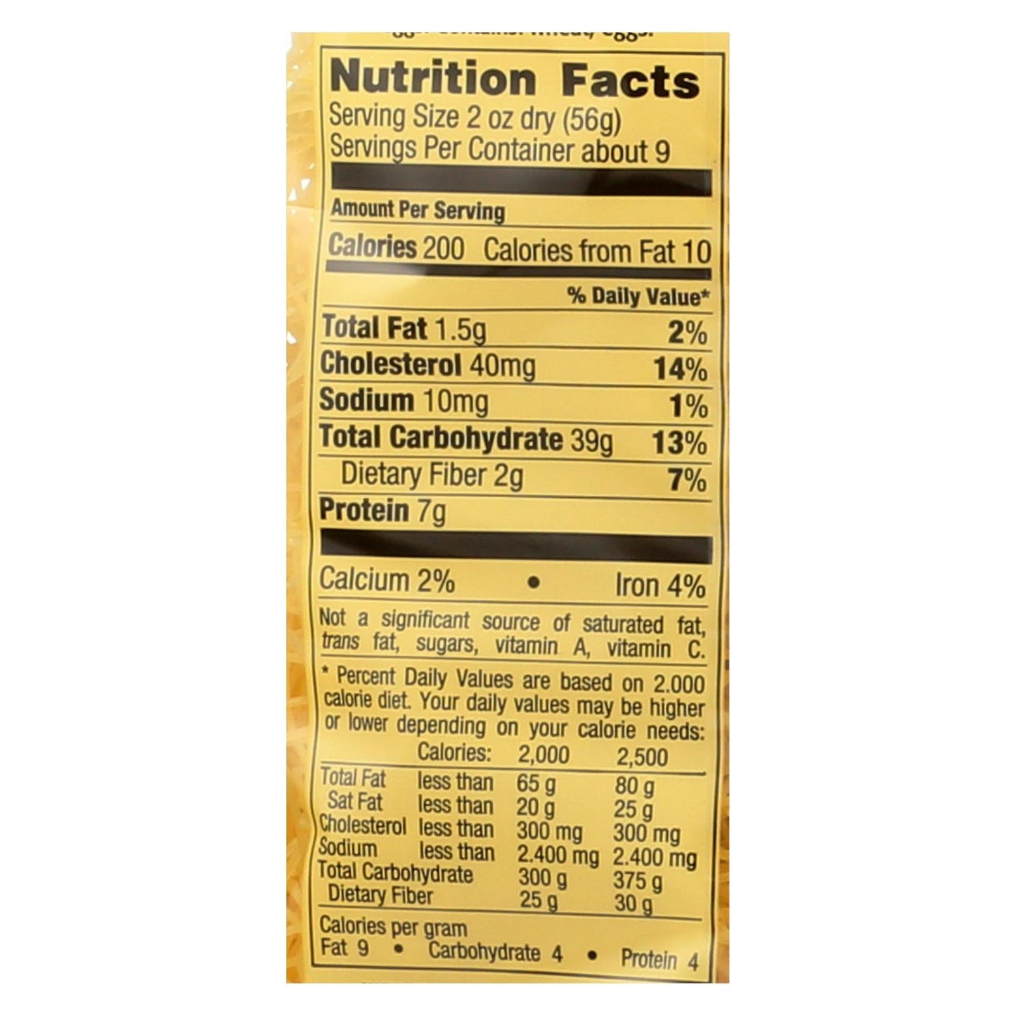Bechtle Fine Egg Noodles - Pack of 12 - 17.6 Oz.