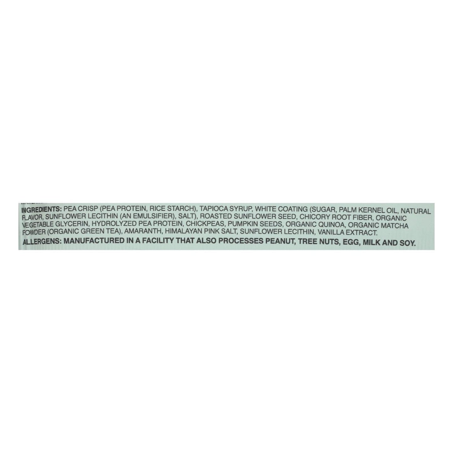 Mezcla Protein Bar, Japanese Matcha Vanilla Flavor, 15 Bars, 1.4oz Each