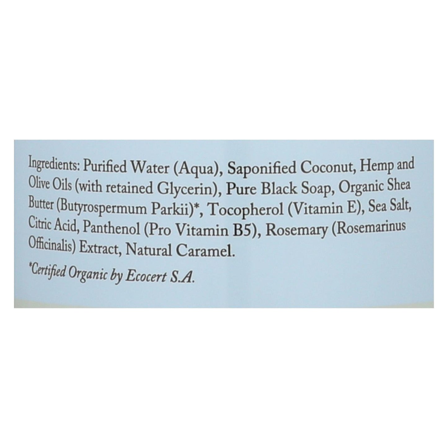 Dr. Woods Naturals Black Soap - Shea Vision - Unscented - 32 fl. oz.