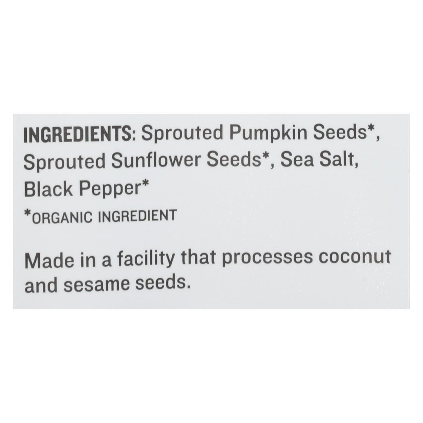 GoRaw Sliced Cracked Pepper Seasoned Organic Cauliflower Sprout (Pack of 10 - 4 Oz.)