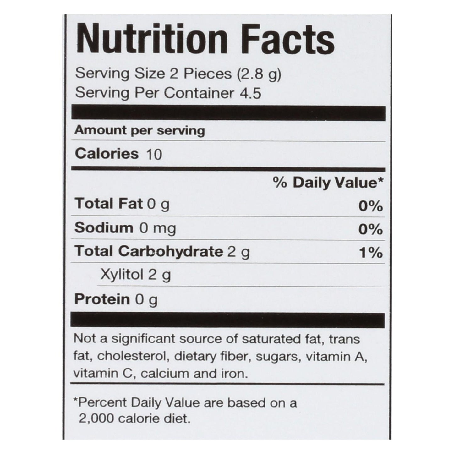 Pur Gum Sugar Free Bubble Gum (9 Count), Case of 12