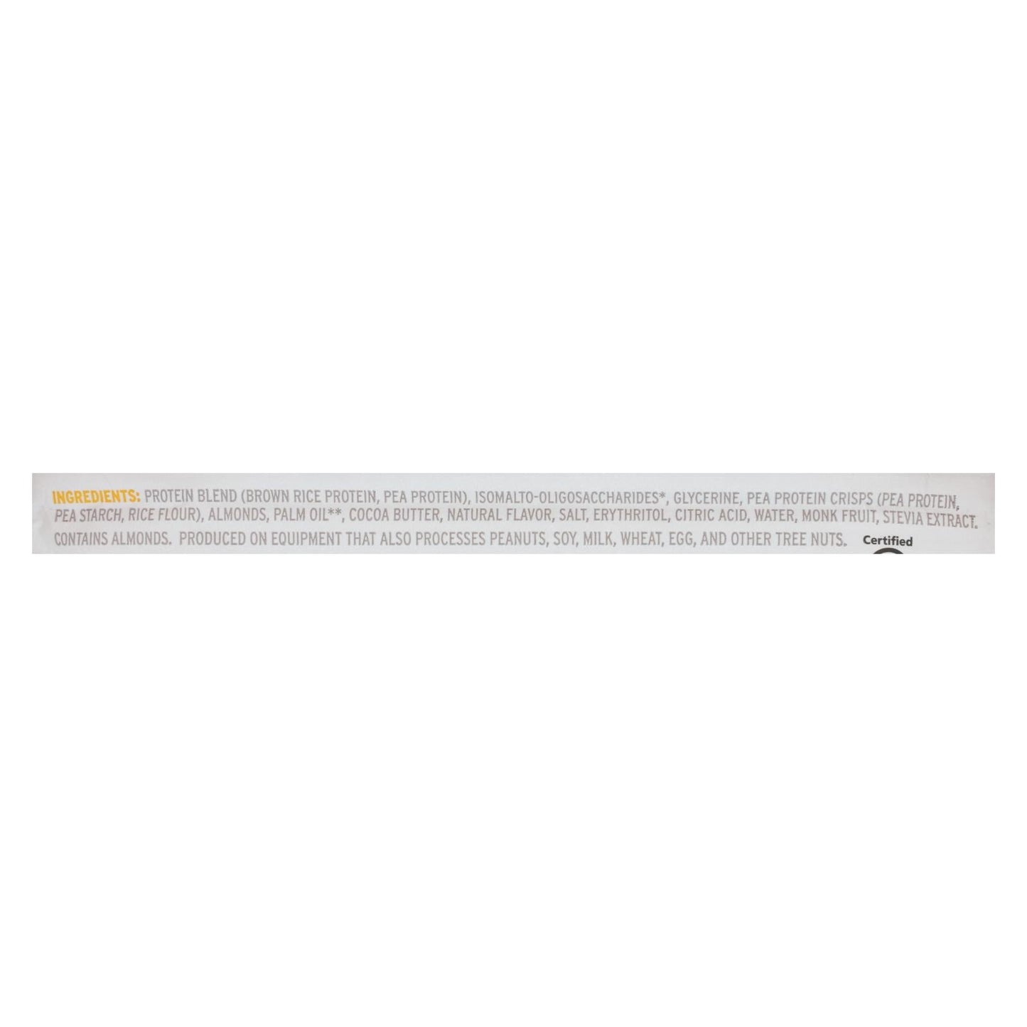 D's Naturals No Cow Bar Lemon Meringue Pie - 12 Pack - 2.12 Oz Per Bar
