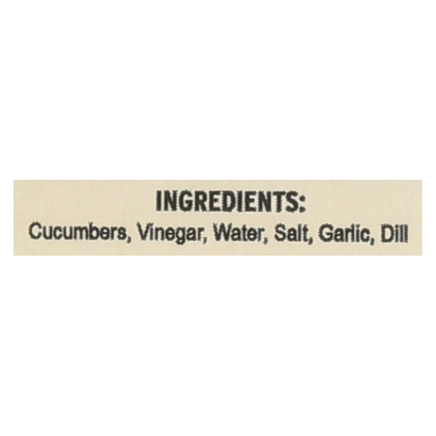 McClure's Authentic Rich Flavor Garlic Dill Pickles (32 Oz. | Pack of 6)