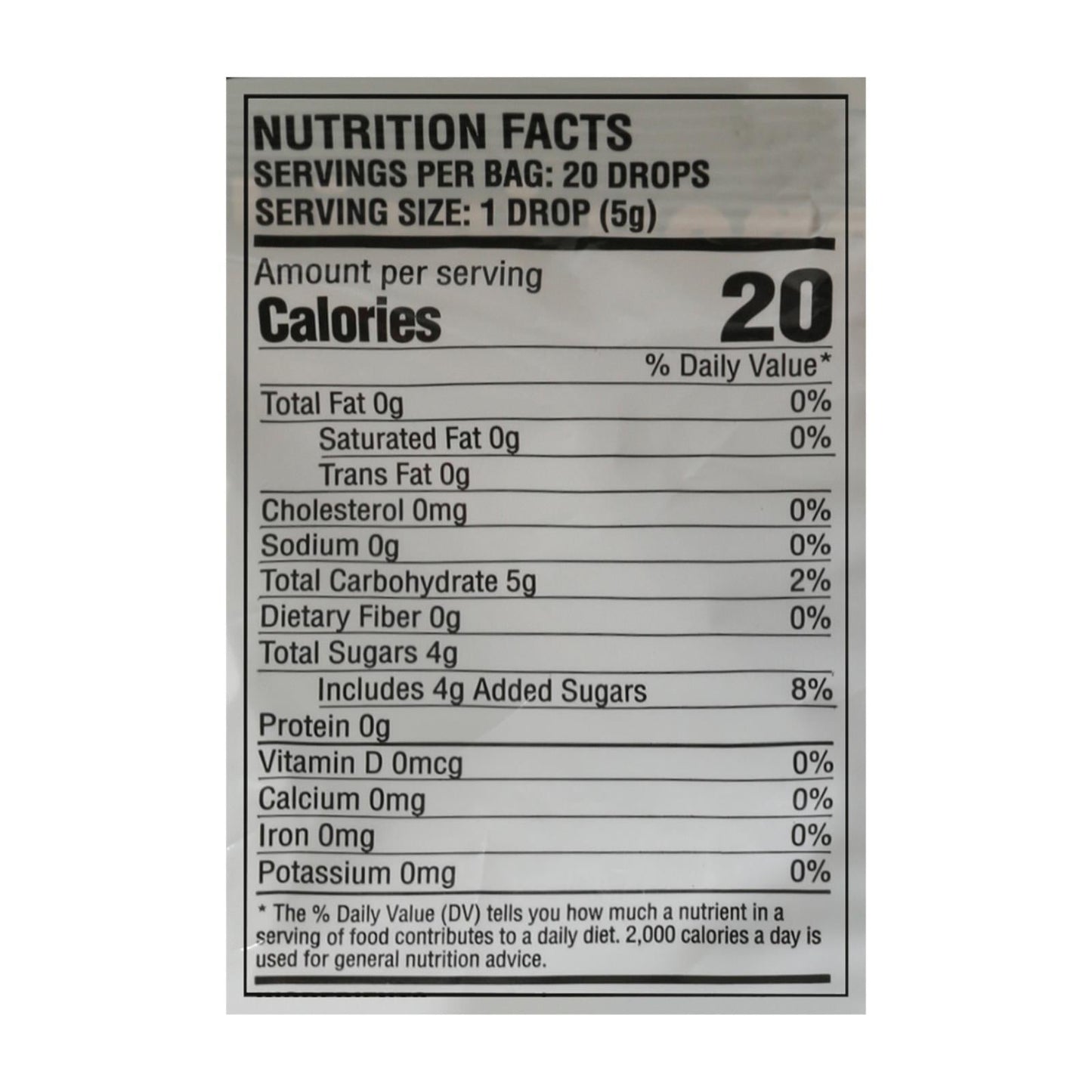 Honees Extra Large Menthol Cough Drops (Pack of 20)