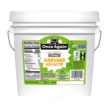 Once Again Organic Sunflower Butter - 9 Lbs.