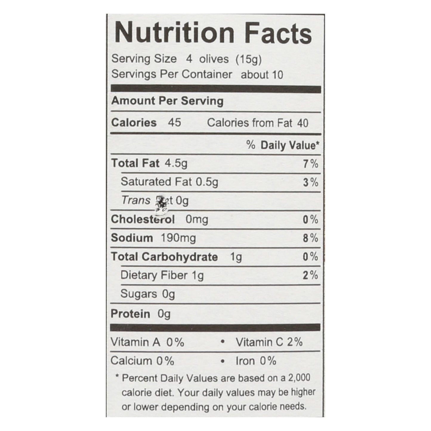 Divina Organic Pitted Kalamata Olives (6 x 6 Oz.)
