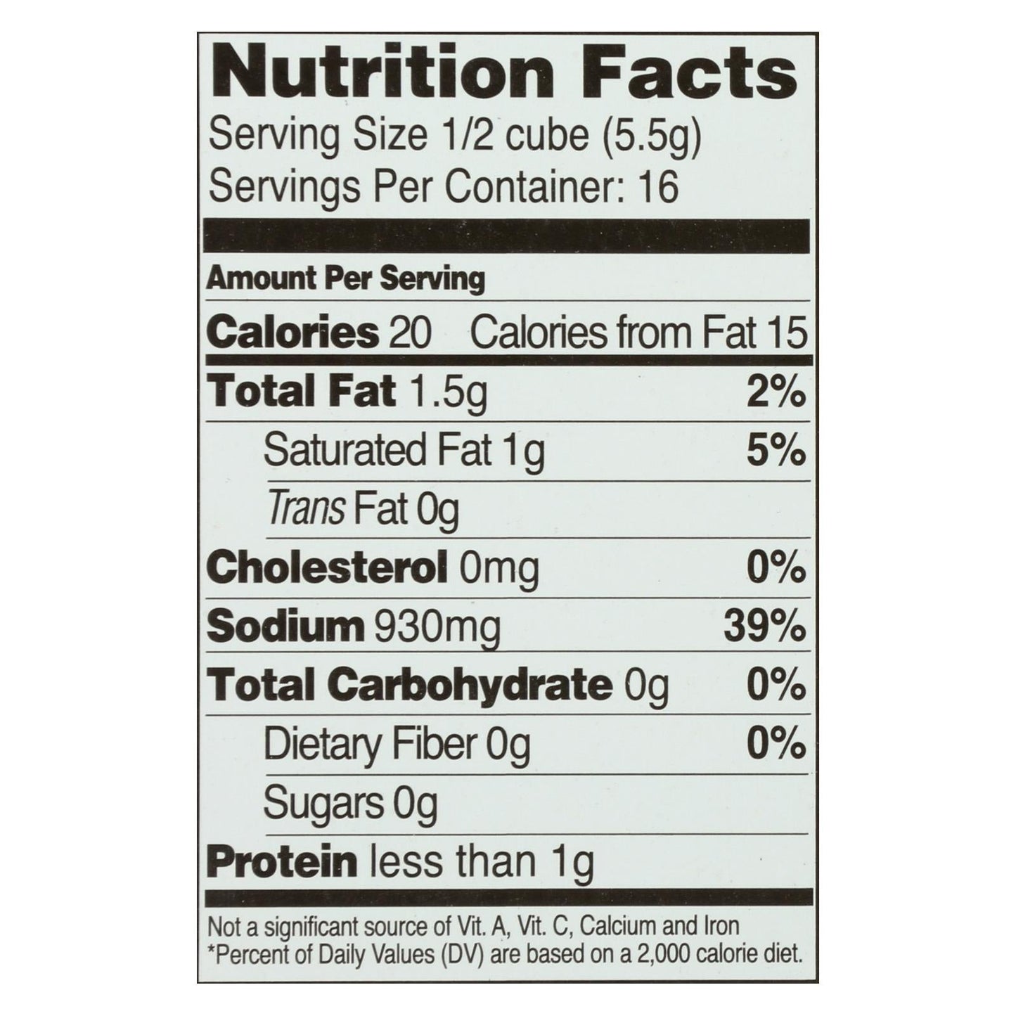 Edwards And Sons Natural Bouillon Cubes - Meat-Free Delight - 3.1 Oz - Case Of 12