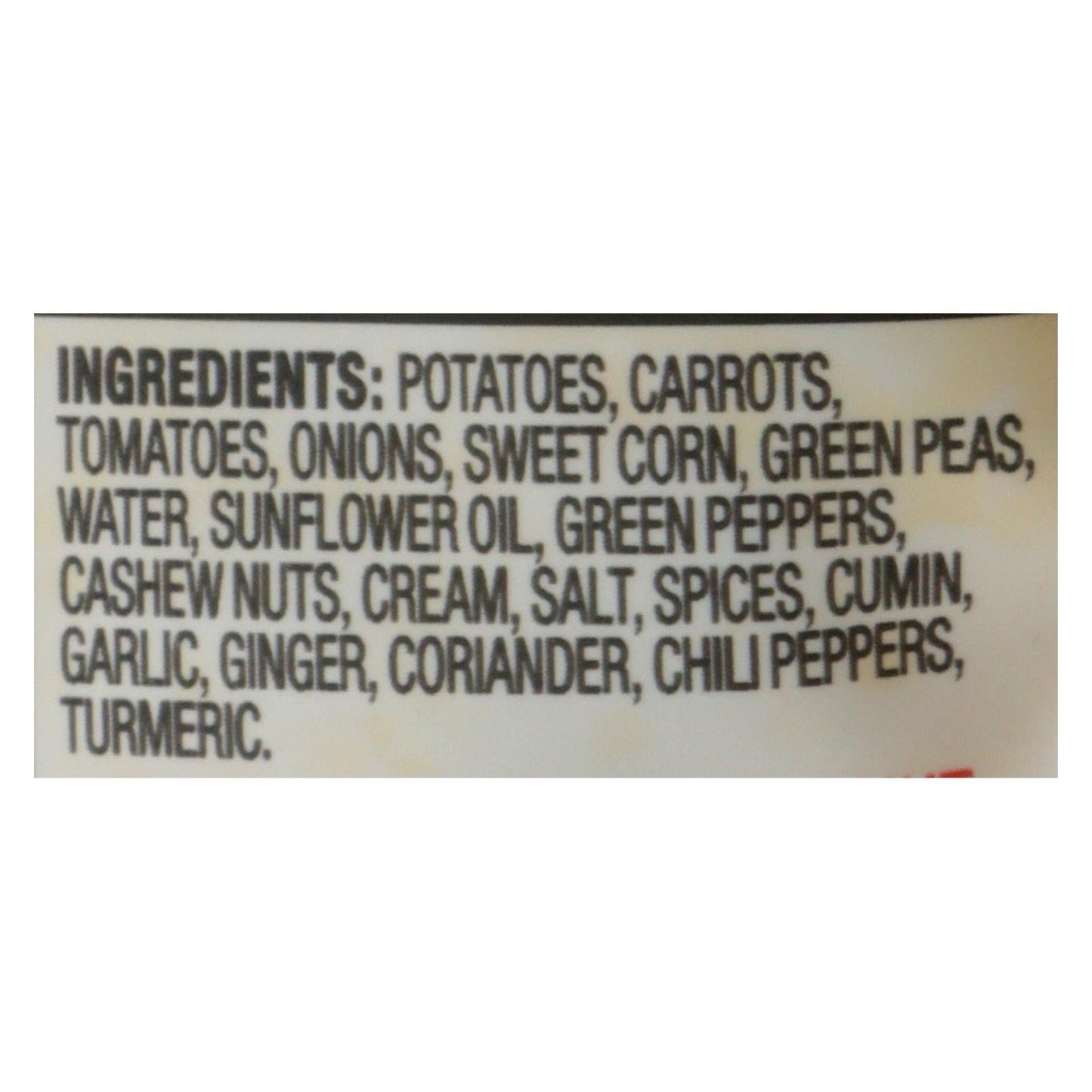 Tasty Bite Vegetable Tikka Masala Indian Cuisine - 6 x 10 Oz
