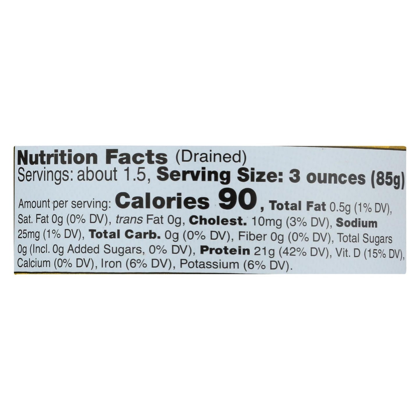 Sustainable Seas Chunk Light Tuna in Water, 5 Oz. Can (Pack of 12)