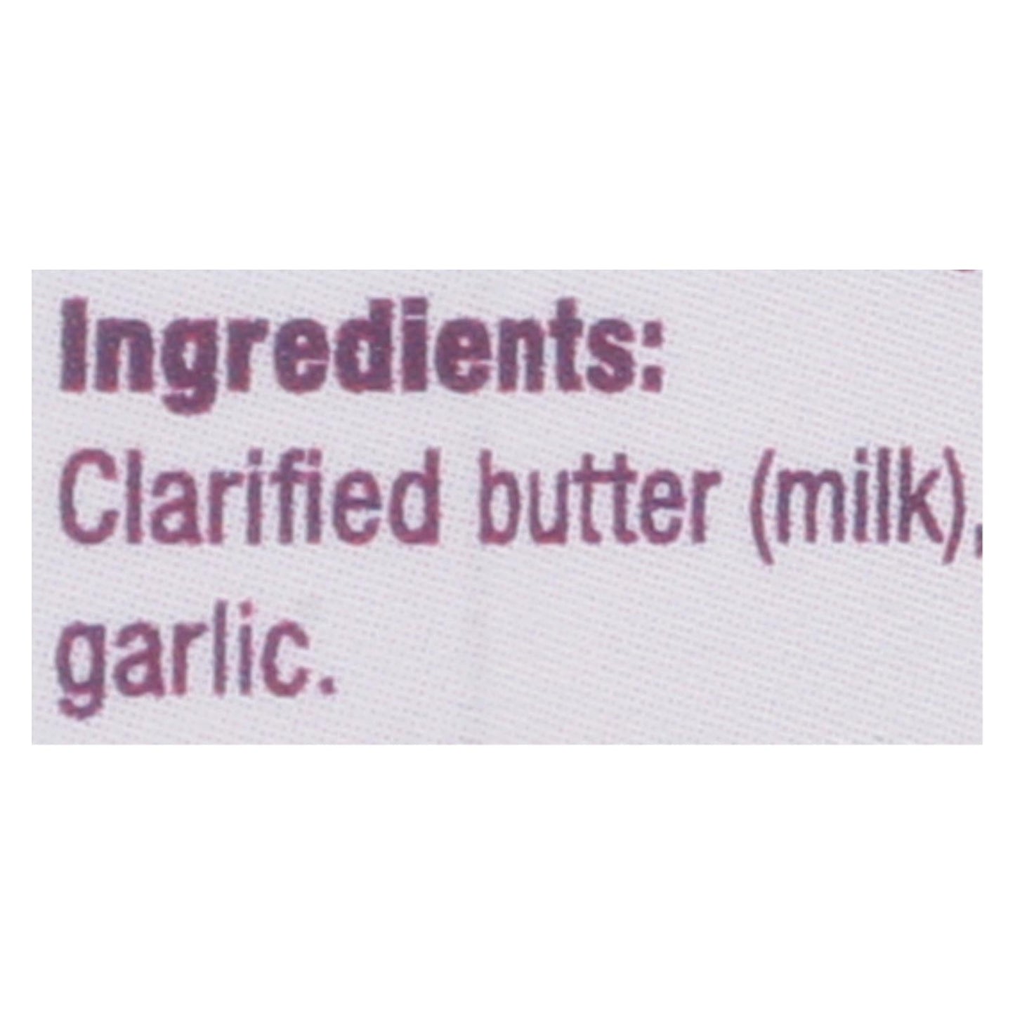 4th And Heart Garlic Infused Ghee (6 Pack, 9 Oz. Each)