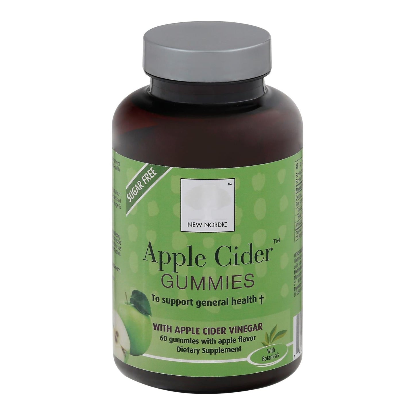 New Nordic Apple Cider Vinegar Gummies - 60 Count