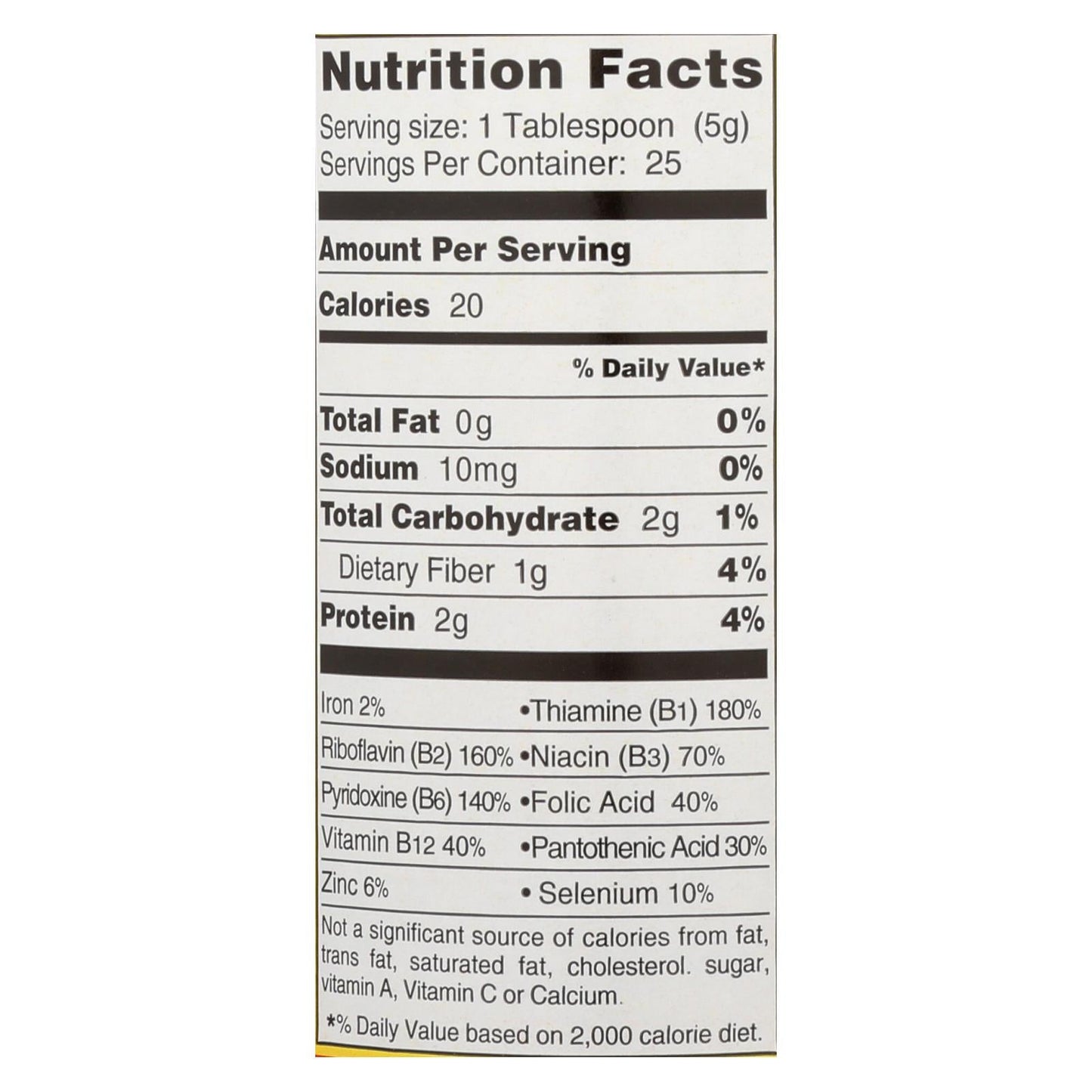 Bragg Premium Nutritional Yeast Seasoning - 4.5 Oz (Pack of 12)