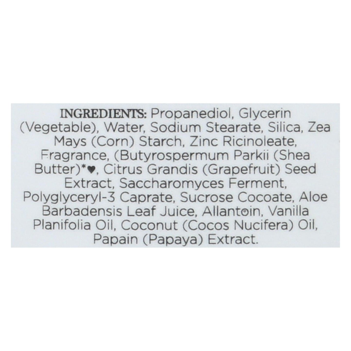 Nubian Heritage Coconut and Papaya Deodorant - All Natural, 24 Hour Protection, with Vanilla Oil, 2.25 Oz