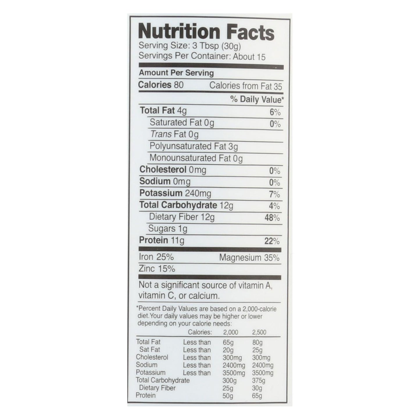 Nutiva Organic Hemp Protein Hi-Fiber, 16 Oz.