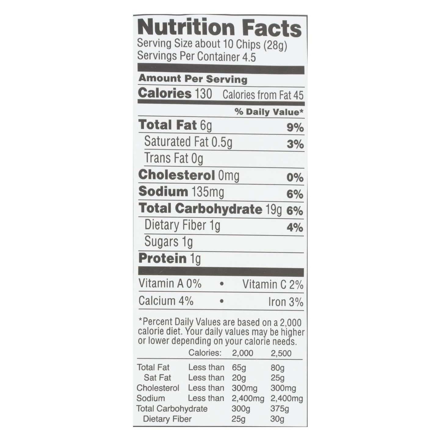From The Ground Up Tort Chips Cauliflower & Lime (Pack of 12) - 4.5 Oz Each