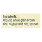 Lundberg Wild Rice Cakes, 6 Pack of 8.5 Oz