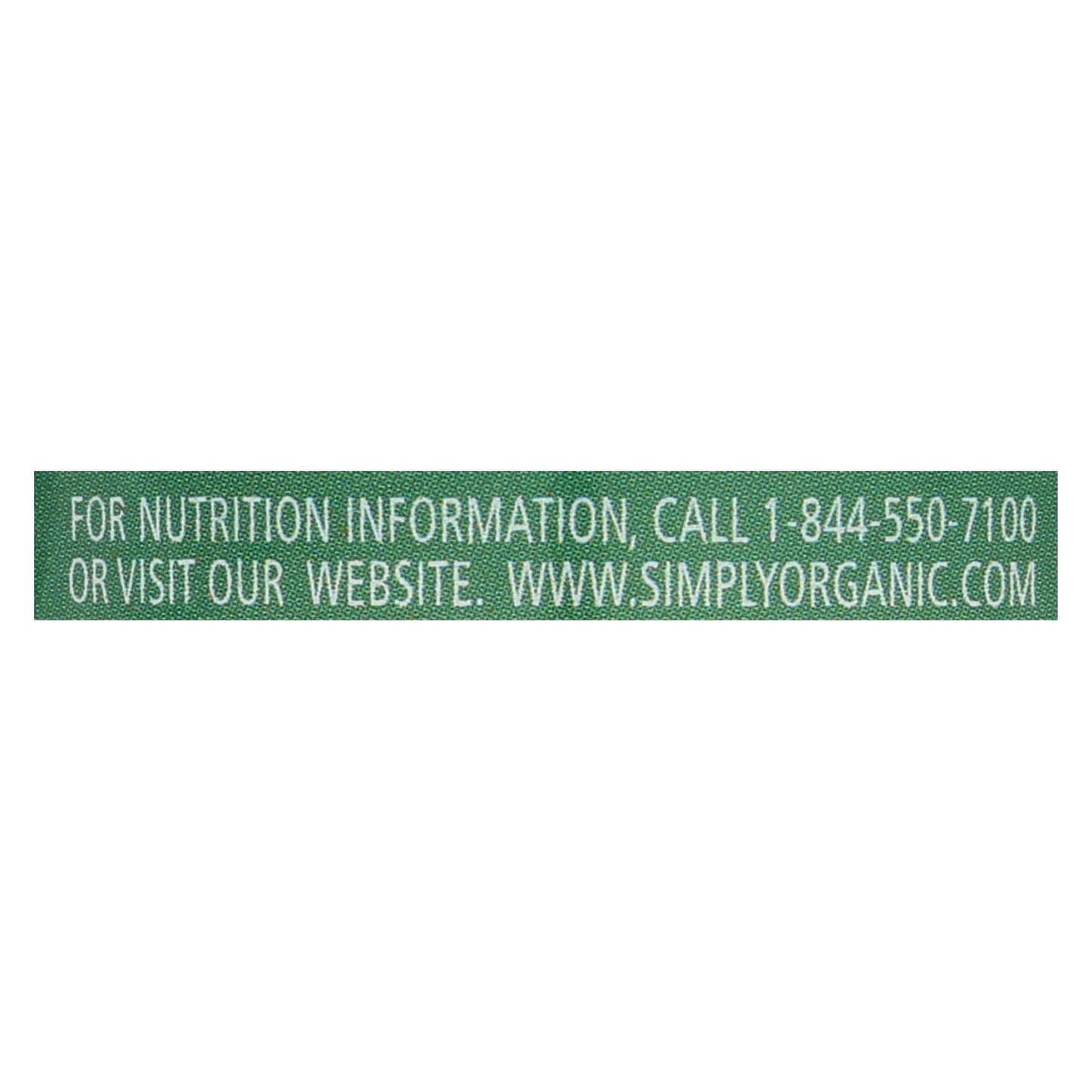 Simply Organic Chili Powder, Organic, .6 Oz, Case of 6