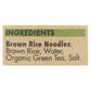 Star Anise Foods, Organic Brown Rice Vietnamese Noodles with Green Tea, 8.6 oz (Case of 6)