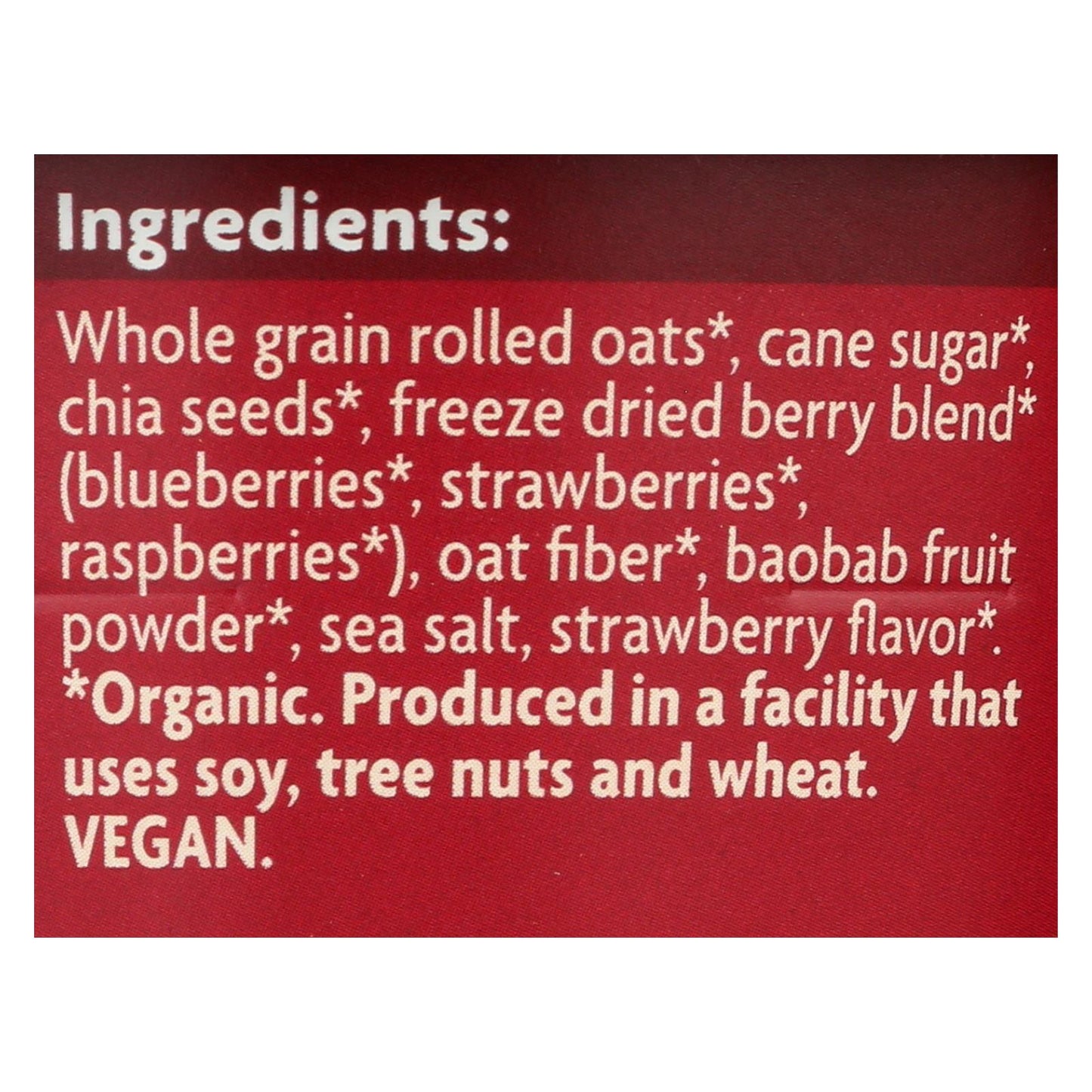 Nature's Path Organic Hot Summer Berries Boost Oatmeal, 12-Pack (1.94 Oz Each)