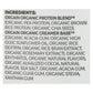 Orgain Organic Plant-Based Protein Powder, Creamy Chocolate Fudge, 2.03 Lbs