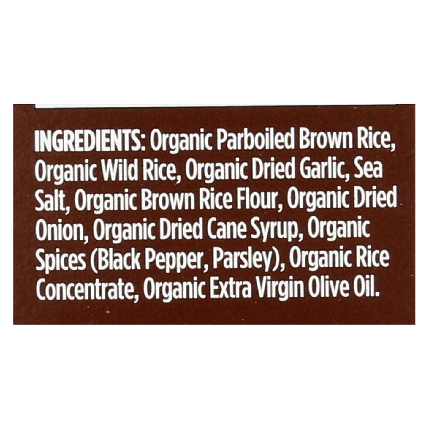 Lundberg Family Farms Organic Whole Grain Original Wild Rice, 6 Pack of 6 Ounces