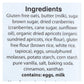Wow Baking Oatmeal Cookies - Case of 12 - 2.75 oz. each