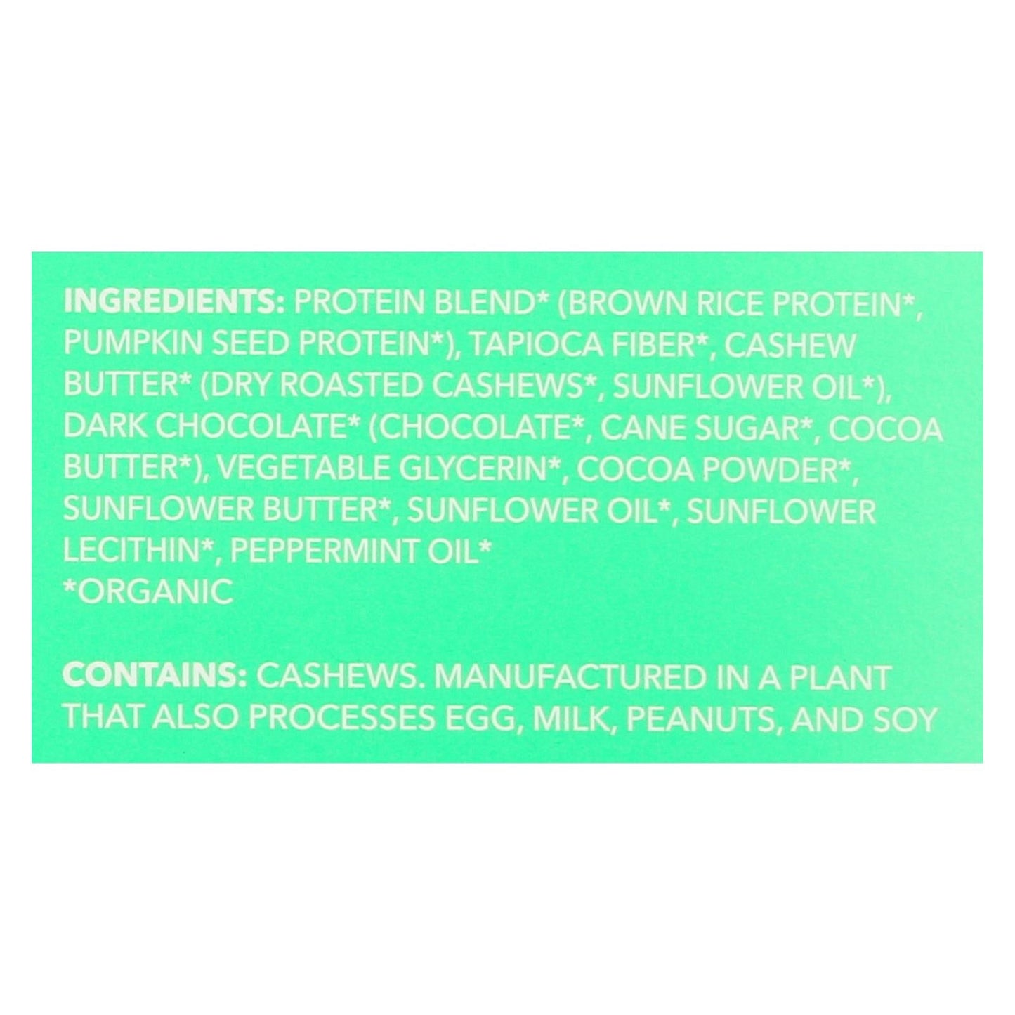 Aloha - Plt Protein Bar Chocolate Mint (Pack of 12) 1.98 Oz