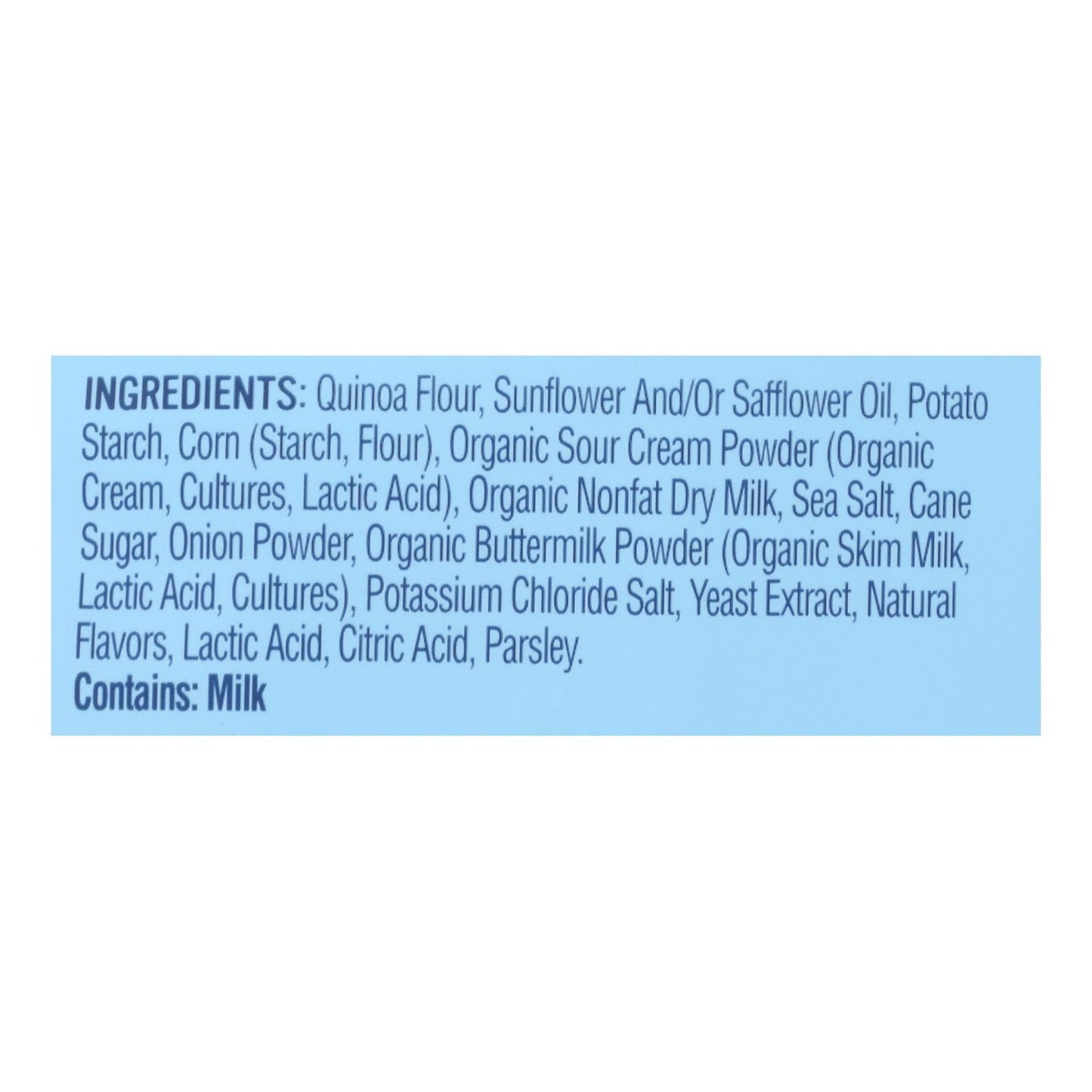 Simply 7 Quinoa Sour Cream & Onion Chips - (8 x 3.5 oz) Bags