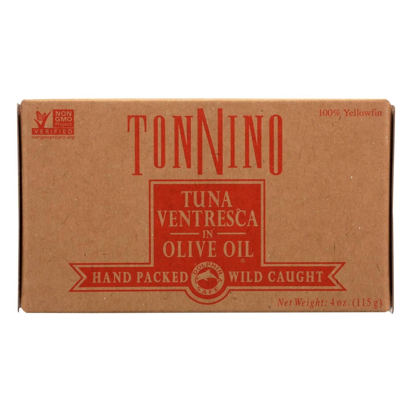 Tonnino Ventresca Tuna in Olive Oil - Case of 6 - 4 Oz
